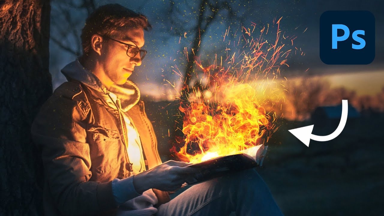 Fake Fire That Actually Looks Real: A Photoshop Compositing Trick Worth Stealing