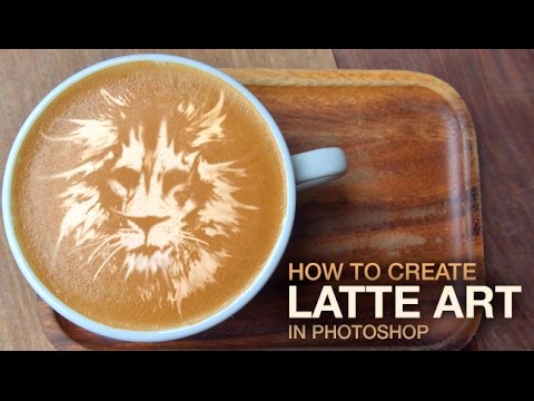 Fake Latte Art in Photoshop Is Easier Than Making an Actual Latte
