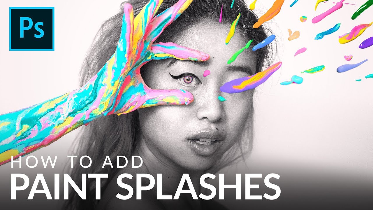 How to Cut Out and Composite Paint Splashes in Photoshop (Without Losing Your Mind)