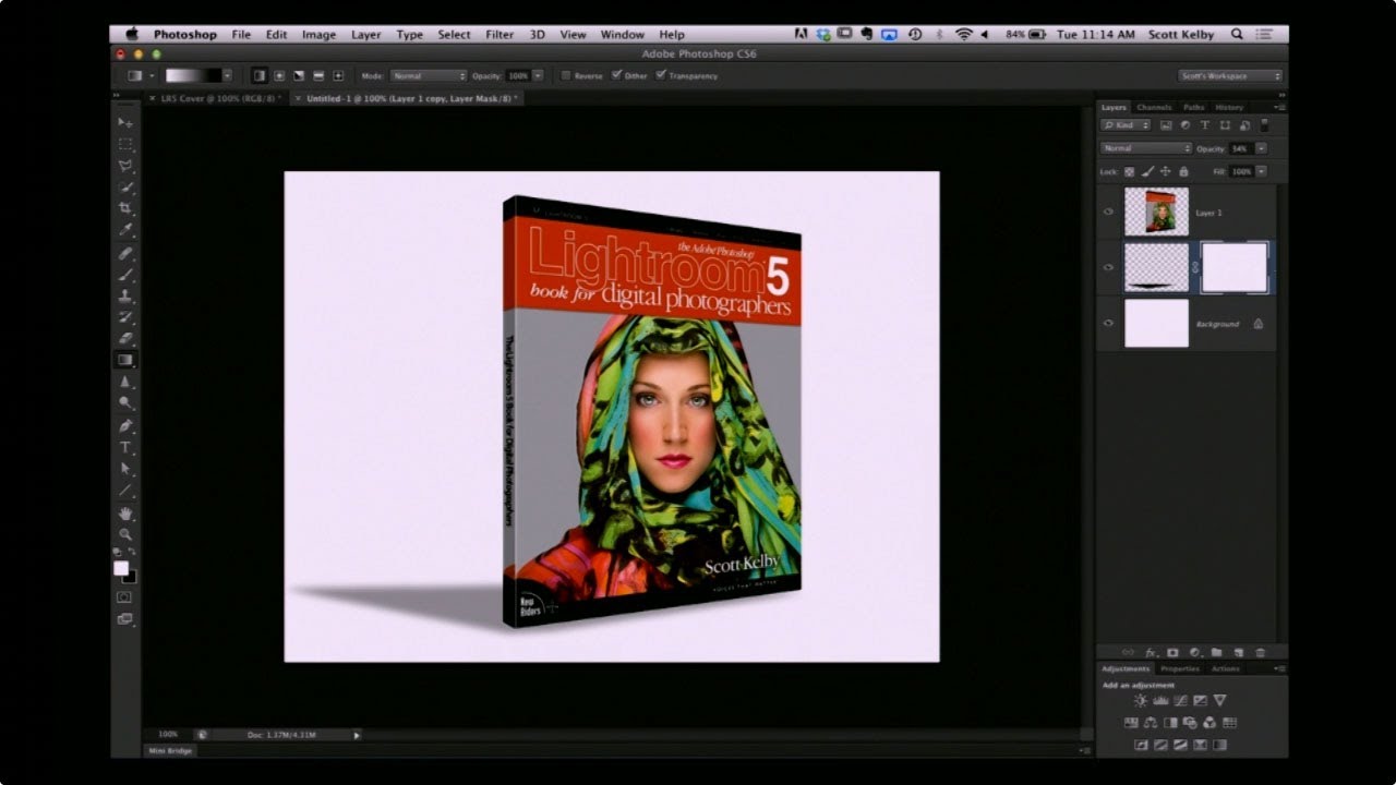 How to Fake a 3D Book Cover in Photoshop (No 3D Tools Required)