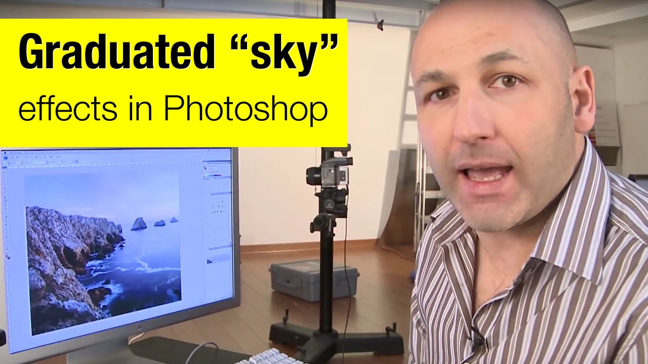 How to Fake a Graduated Sky Filter in Photoshop (Without Touching a Single Slider)