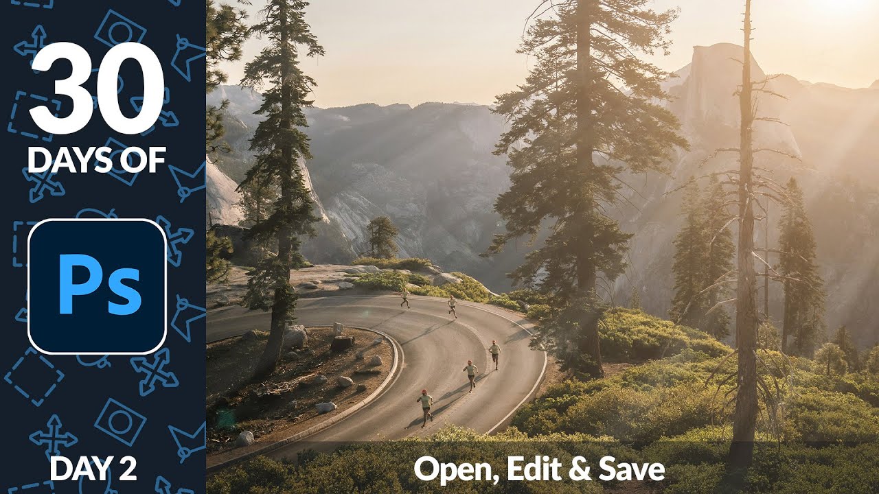 Open, Edit, Save: The Photoshop Workflow That Actually Sticks (Day 2 Breakdown)