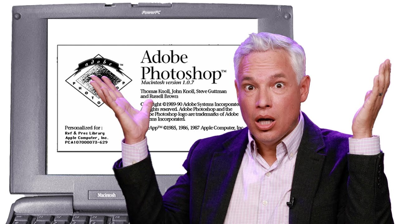 Photoshop at 35: What Happens When You Actually Use Version 1.0 in 2025