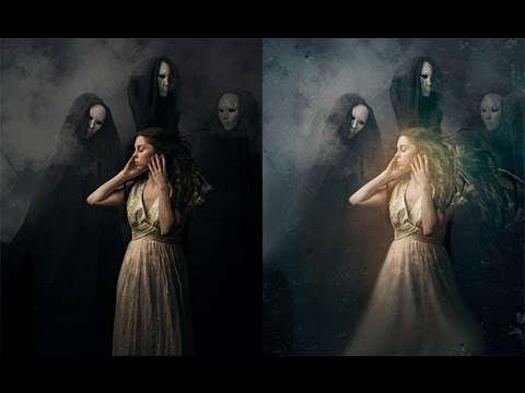 Smudge Tool Redemption: How to Add Moody Atmosphere to a Portrait in Photoshop