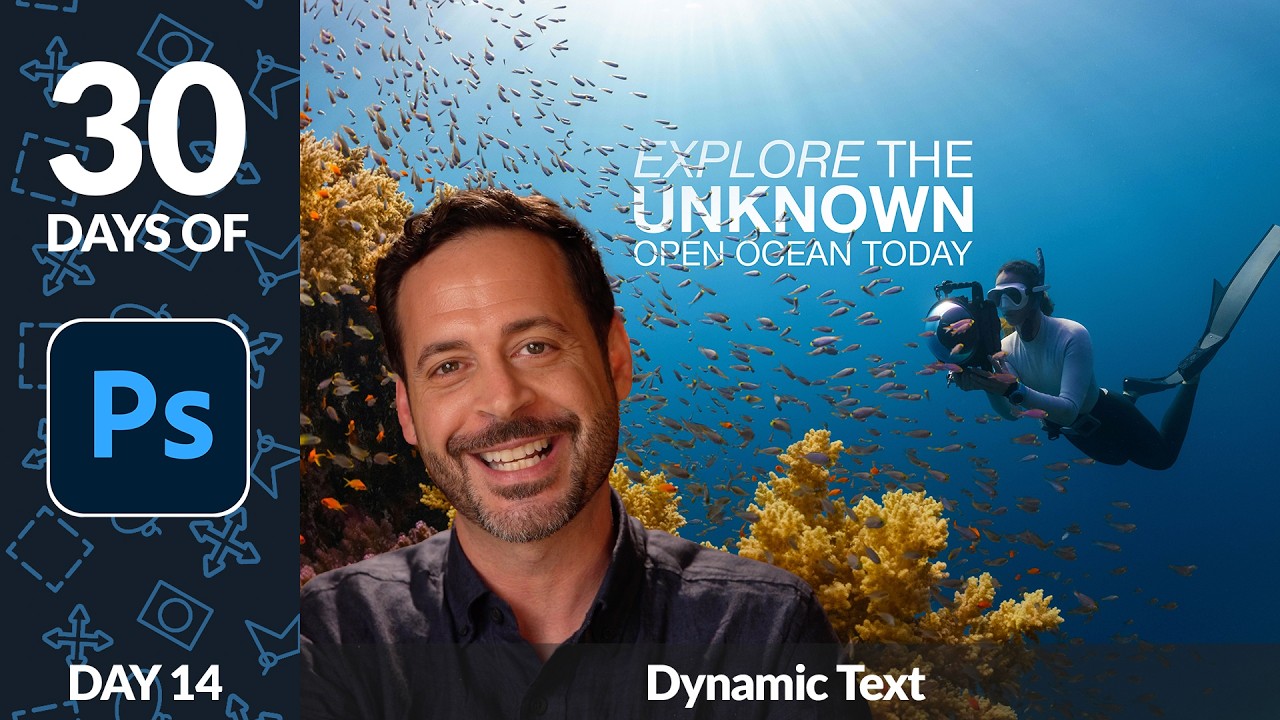 Stop Making Boring Type Layouts: A Guide to Photoshop's Dynamic Text Feature