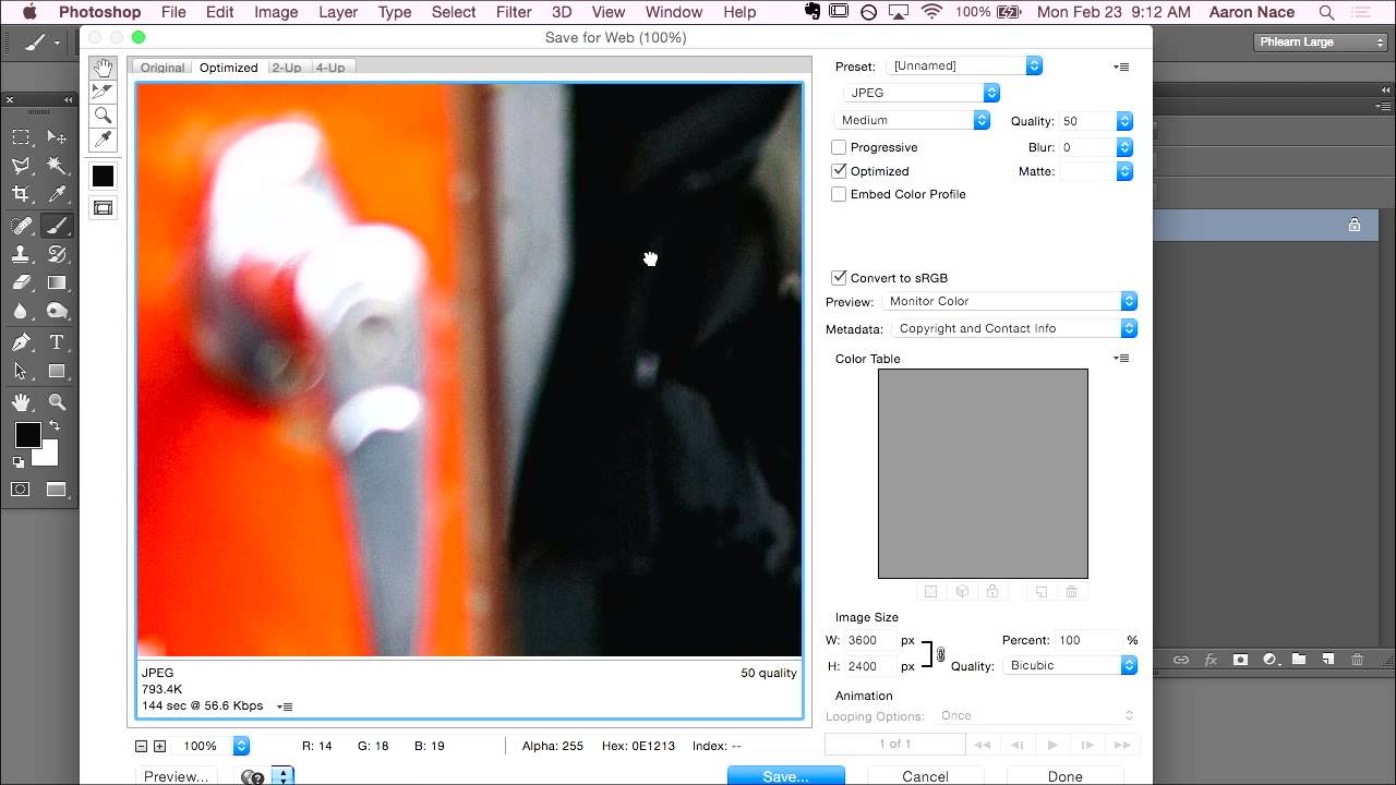 Stop Wrecking Your Colors When You Upload to the Web (A Save for Web Breakdown)