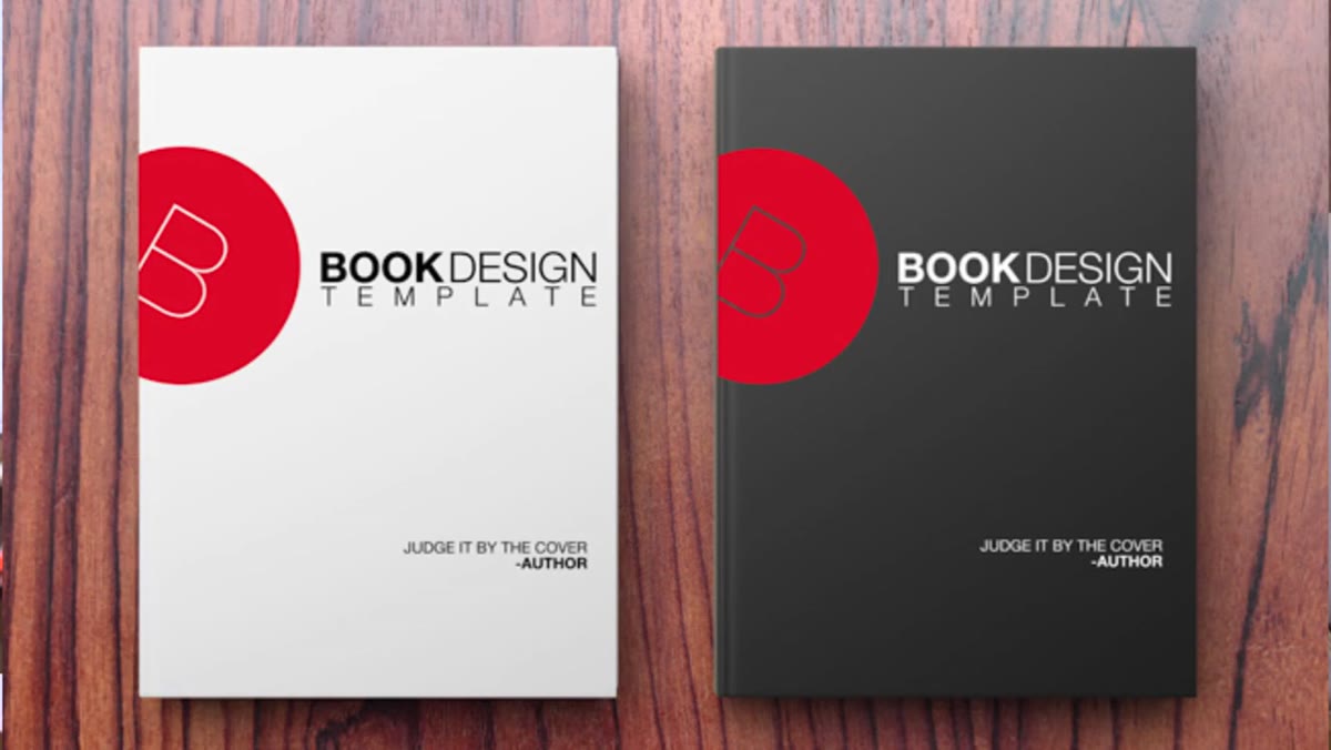 Book mockup photos open in Photoshop workspace