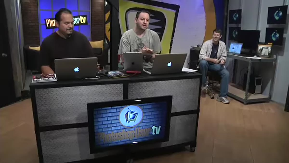 Hosts introducing the holiday gear guide episode