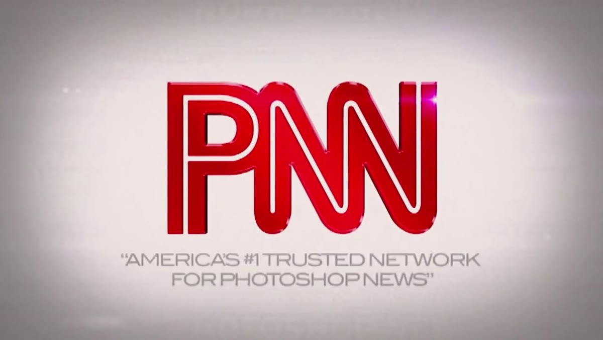 Fake news broadcast presenting the space mission to the public
