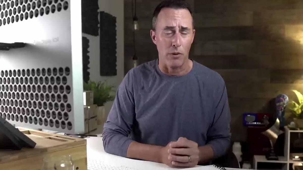 Matt speaking to camera, contextual framing of target user