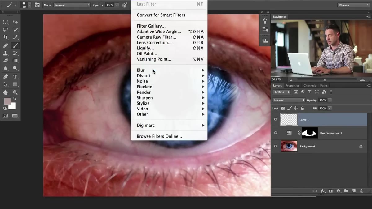 Color Range dialog open with grayscale preview selected