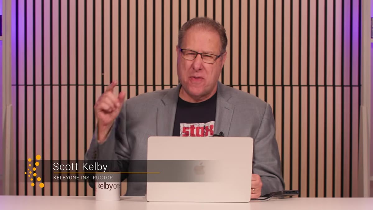 Scott introducing the ON1 Photo RAW workflow course