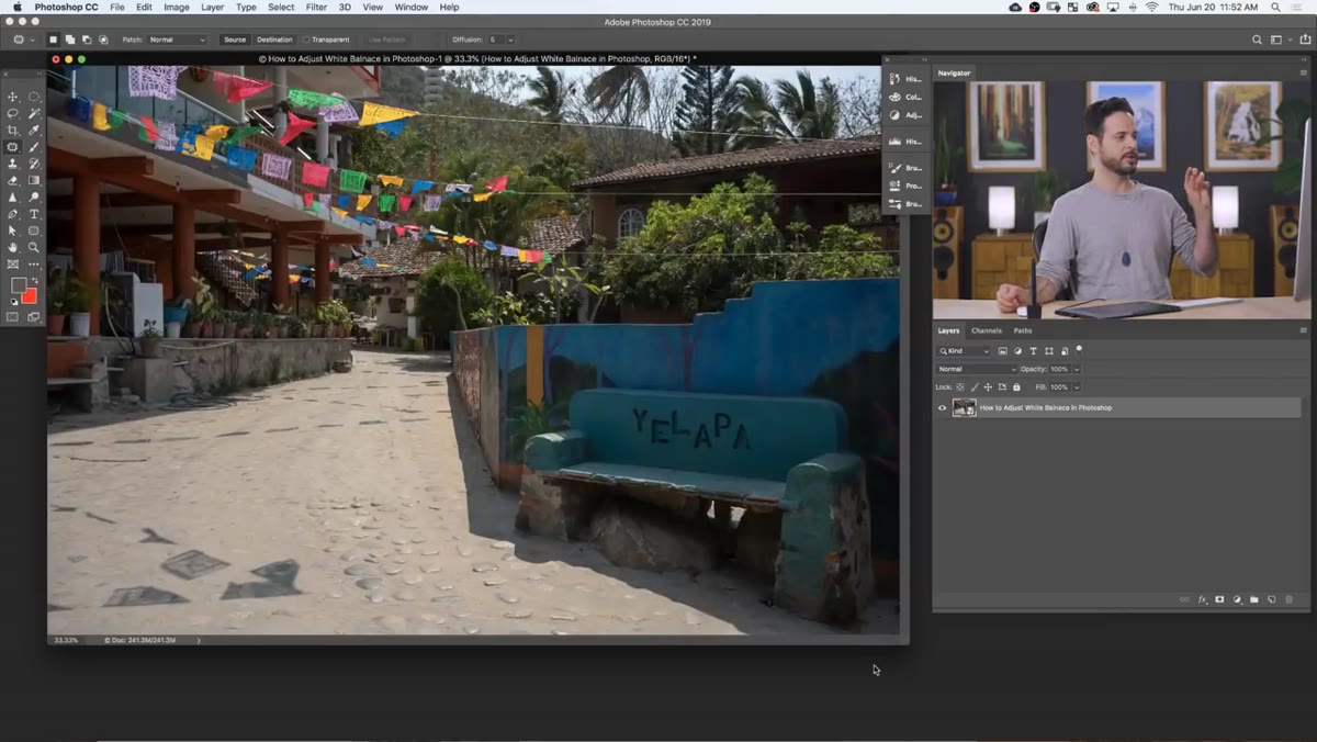 Final image updating in Photoshop canvas after Camera Raw adjustment