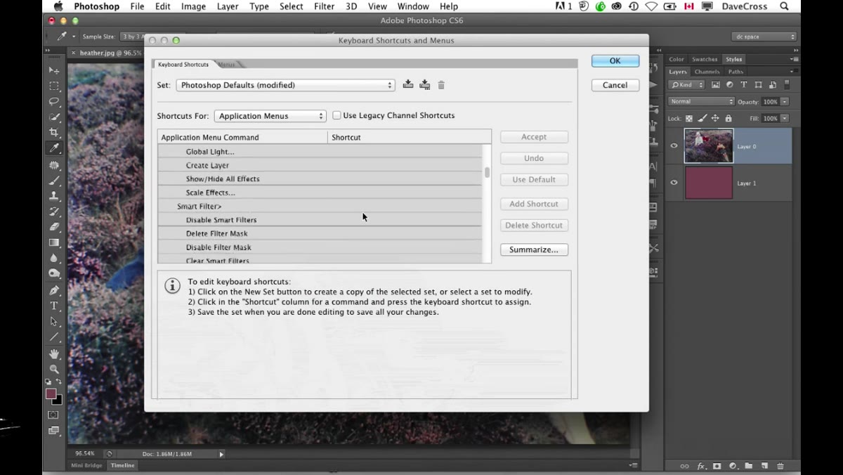 Red X appearing over mask thumbnail after Shift-click