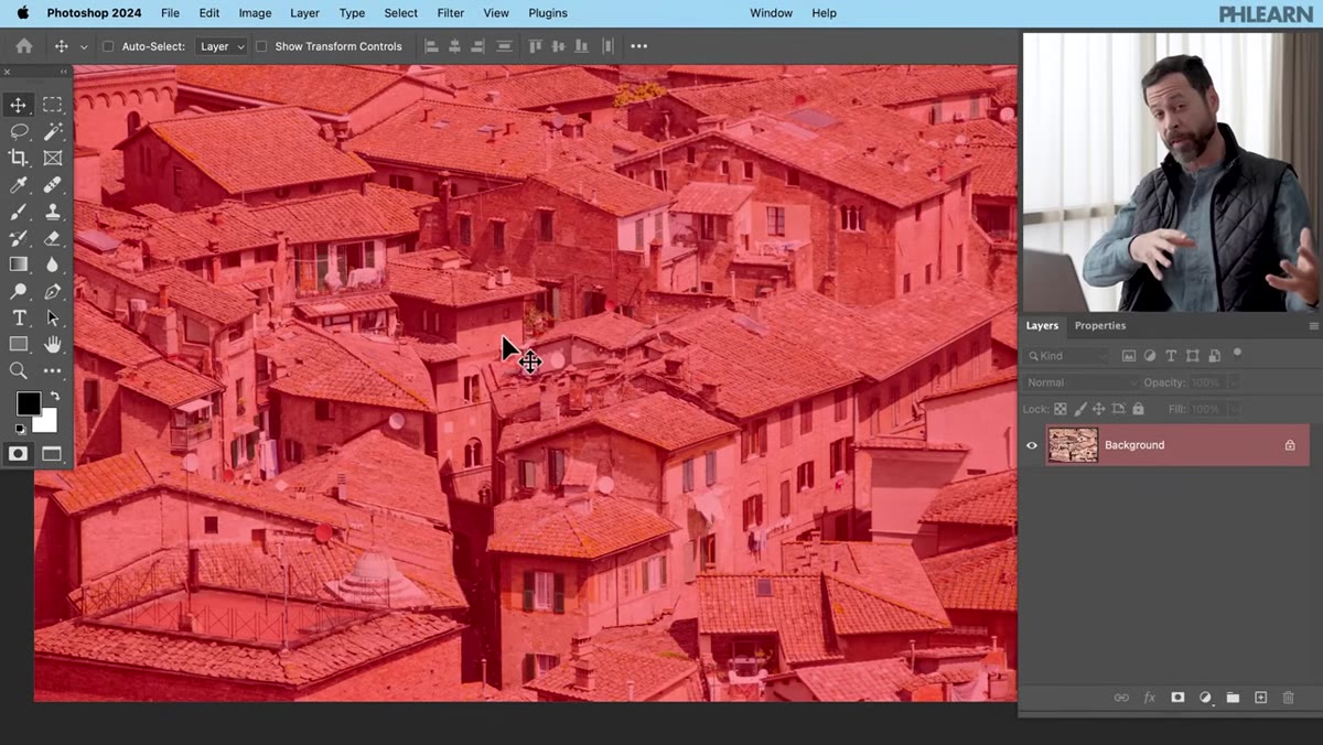 Canvas showing no visible marching ants after exiting Quick Mask