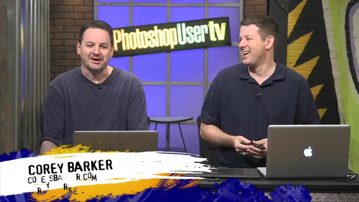 Simple textured background layer visible in Photoshop document