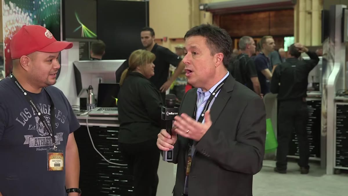 Martin encouraging attendees to approach instructors directly